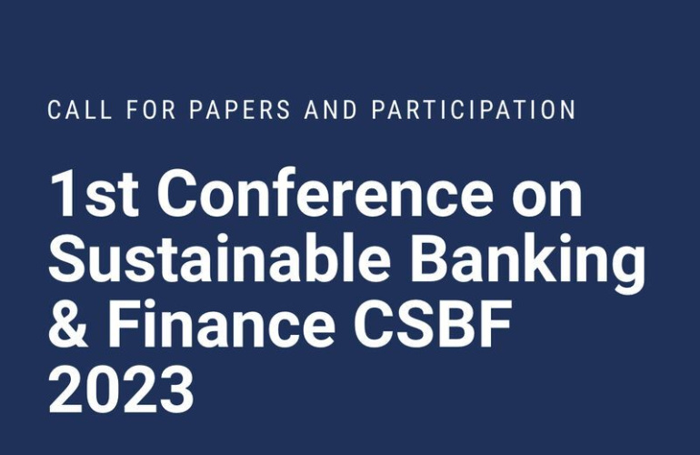 Prva konferencija o održivom bankarstvu i financijama, Napulj, Italija, 23. lipnja 2023.