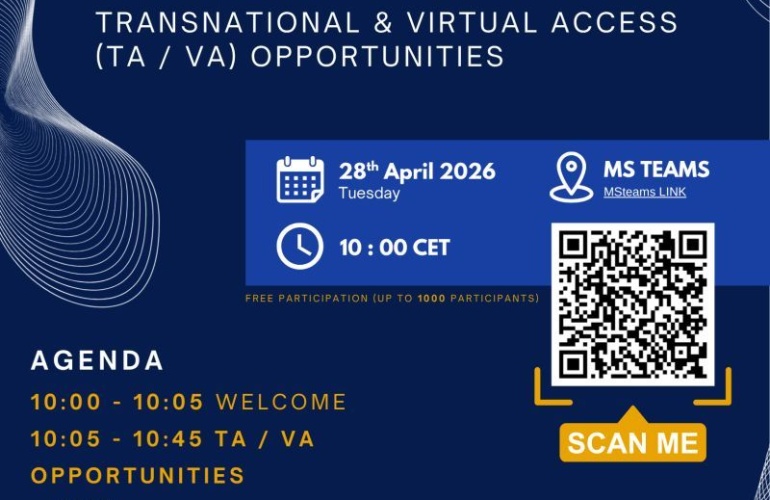 RICH EUROPE webinar: transnacionalni i virtualni pristup istraživačkim infrastrukturama, 28. travnja 2026.