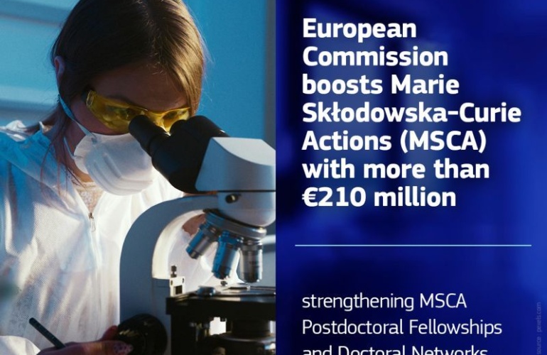 Više od 210 milijuna eura dodatnih sredstava za djelovanja MSCA 