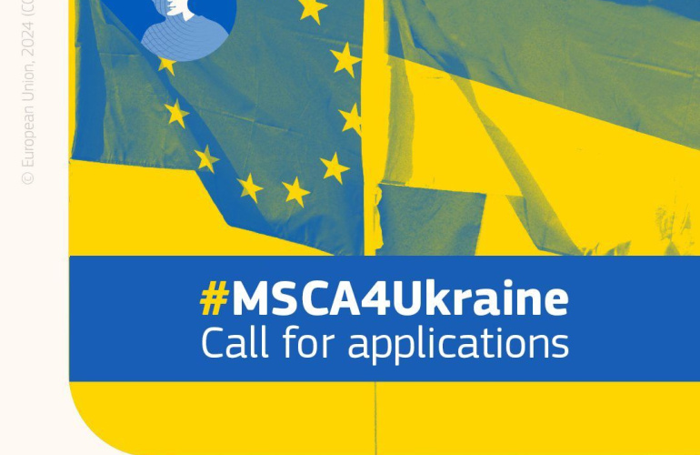 MSCA4Ukraine stipendije i online informativni dani, 20. i 24. lipnja 20024.