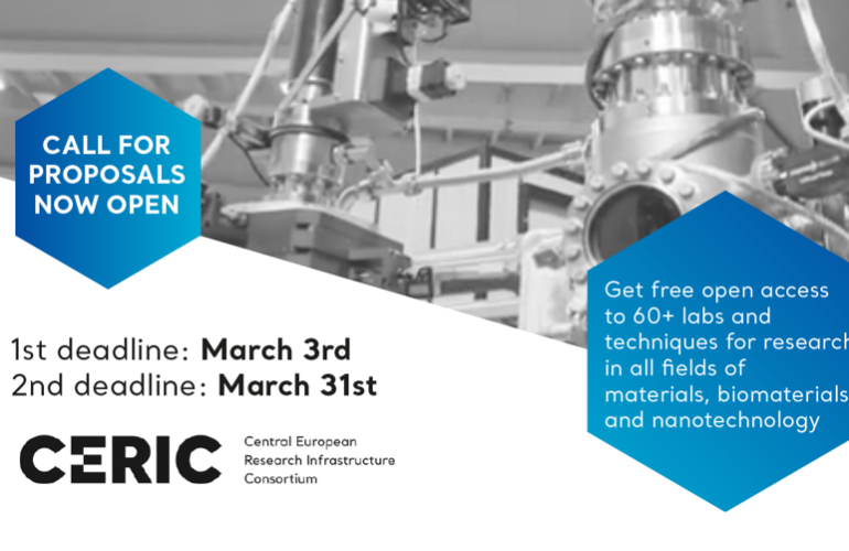 Otvoren 24. CERIC-ERIC poziv za dostavu projektnih prijedloga