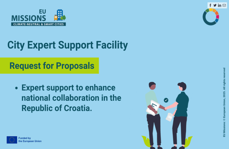 Poziv za dostavu ponuda - podrška sudjelovanju gradova u misiji Pametni gradovi u Hrvatskoj - rok 31. 3. 2025. 