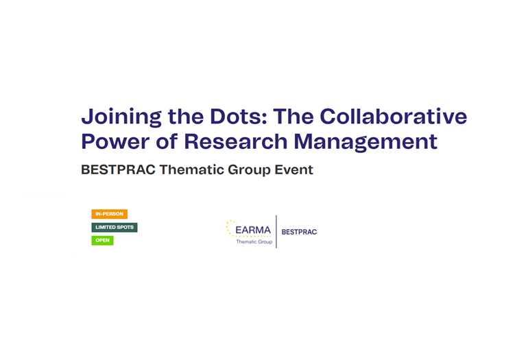Međunarodni stručni događaj „Joining the Dots: The Collaborative Power of Research Management“, 28. i 29. listopada 2026., Split