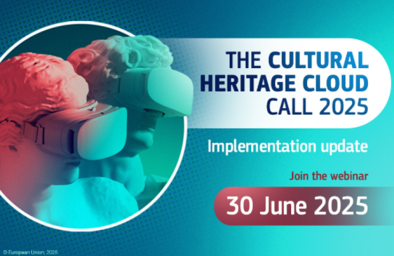 Webinar: The Cultural Heritage Cloud Call 2025 – Implementation Update, 30. lipnja 2025.