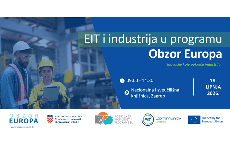 Konferencija „EIT i industrija u programu Obzor Europa’’, 18. lipnja 2026.