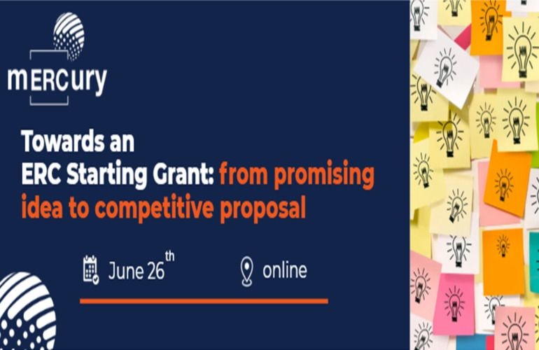 Virtualna radionica - ERC Starting Grant