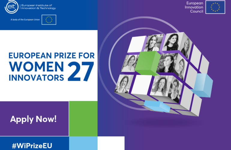 Otvoren poziv za Europsku nagradu za inovatorice 2027. – prijave do 1. prosinca 2026. 