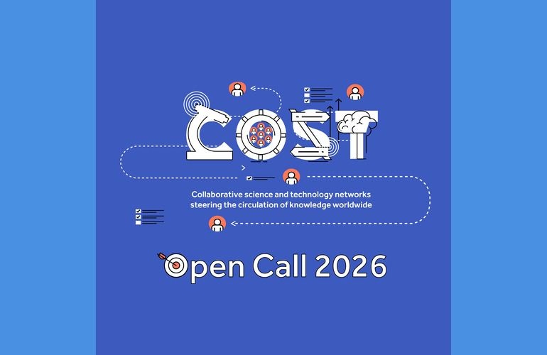 Otvoreni poziv za podnošenje prijedloga novih COST akcija u 2026. godini