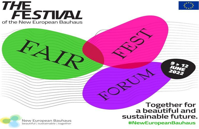 Otvoreni poziv kreatorima i organizacijama za sudjelovanje na prvom Festivalu „New European Bauhaus“ u Bruxellesu, Belgija, 9. - 12. lipnja 2022.