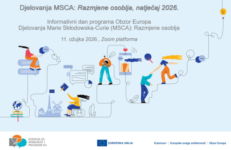 Održan nacionalni informativni dan za djelovanja Marie Skłodowska-Curie: Razmjene osoblja 2026.