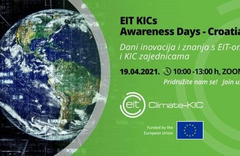 Dani inovacija i znanja s EIT-om i KIC zajednicama, 19. travnja 2021.