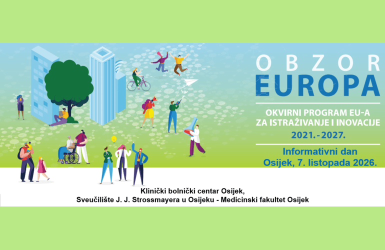 Obzor Europa ponovno u Osijeku: prilike za istraživanja i inovacije u zdravstvu i razvoj karijera istraživača
