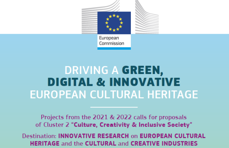 Objavljena knjižica “Driving a green, digital & innovative European cultural heritage”