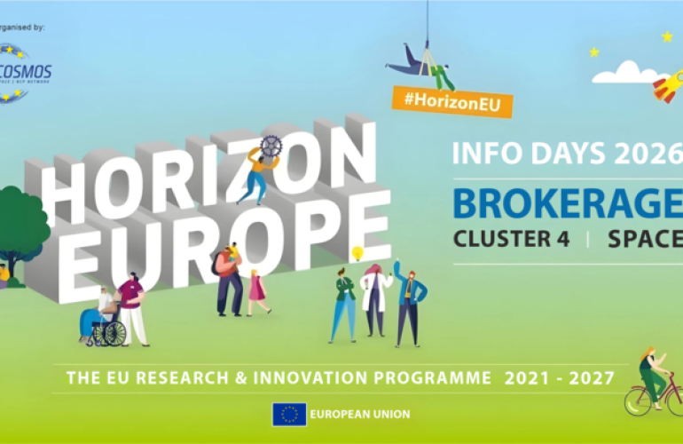 Poziv na Obzor Europa susret umrežavanja za svemir u klasteru 4  (Space natječaji 2026.)