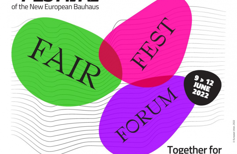 Prvi festival Novog europskog Bauhausa, hibridno događanje, 9. - 12. lipnja 2022.