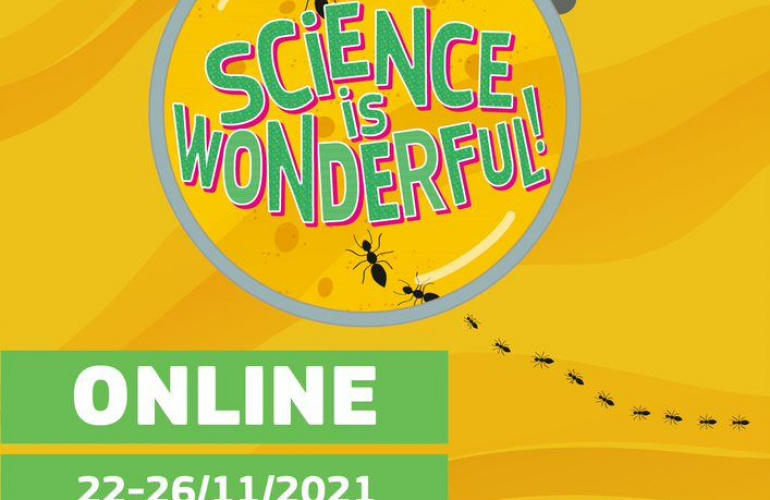 Prijavite se na događaj Science is Wonderful!, 22. - 26. studenog 2021.