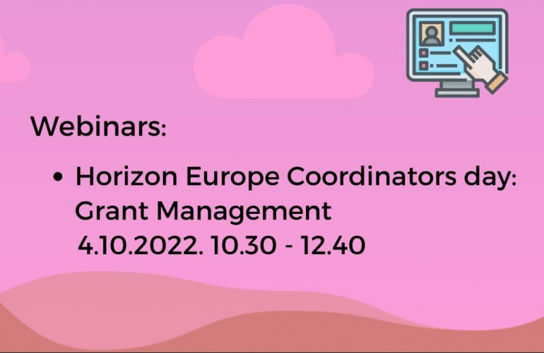 Webinar za koordinatore s temom vođenja projekata programa Obzor Europa
