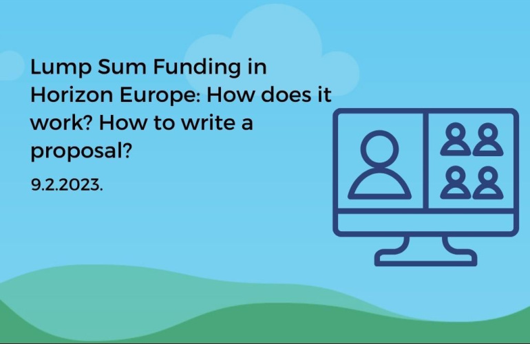 Webinar o jednokratnom financiranju u programu Obzor Europa