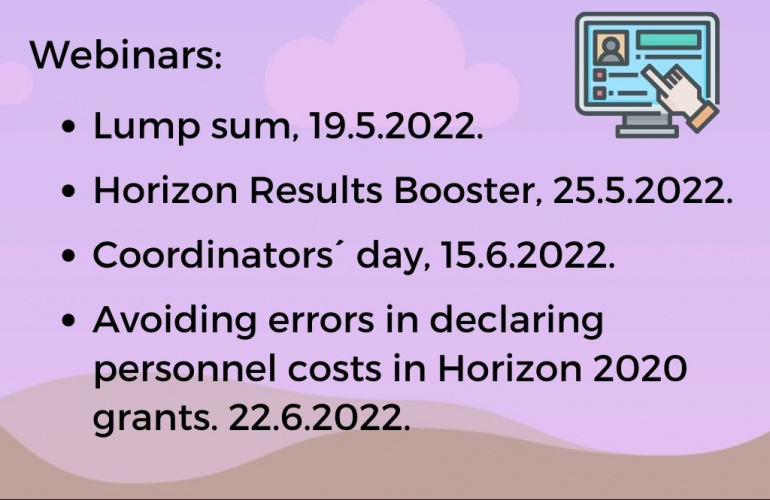 Webinari Europske komisije o temama programa Obzor Europa i Obzor 2020.