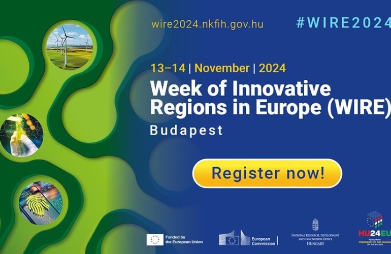 Tjedan inovativnih regija u Europi 2024 (WIRE), 13. - 14. 11. 2024. Budimpešta