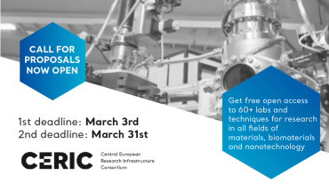 Otvoren 24. CERIC-ERIC poziv za dostavu projektnih prijedloga