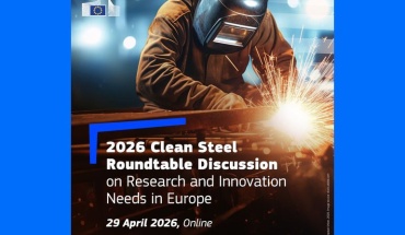 Poziv dionicima za sudjelovanje na virtualnom događaju „2026 Clean Steel Roundtable Discussion on Research and Innovation Needs in Europe”, 29. travnja 2026.