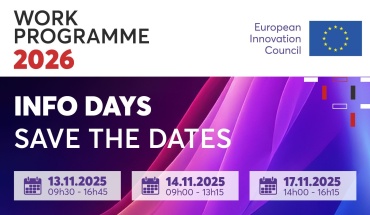 Online info dani Europskog inovacijskog vijeća (EIC) o Radnom programu za 2026. godinu