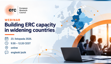Najavljen webinar „Building ERC capacity in Widening countries”