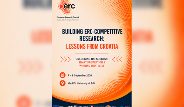 Najava radionice „Building ERC-Competitive Research: Lessons from Croatia“