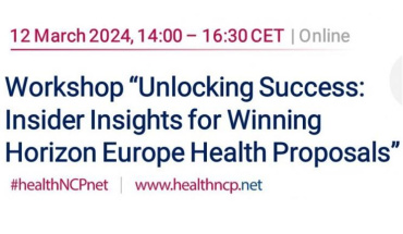 Online radionica “Unlocking Success: Insider Insights for Winning Horizon Europe Health Proposals”