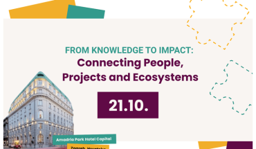 Konferencija „From Knowledge to Impact: Connecting People, Projects and Ecosystems“ - Zagreb, 21.10.2026.