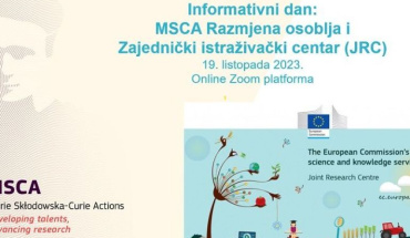 Održan Obzor Europa nacionalni informativni dan: MSCA Razmjena osoblja i Zajednički informativni centar (JRC), 19. listopada 2023.