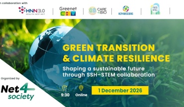 Otvorene prijave za međunarodni online događaj umrežavanja „Green Transition & Climate Resilience Brokerage Event”, 1. prosinca 2026.