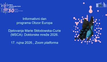 Održan nacionalni informativni dan za MSCA Doktorske mreže 2026.