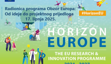 Poziv na radionicu programa Obzor Europa: Od ideje do projektnog prijedloga, 17. lipnja 2025.