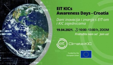 Dani inovacija i znanja s EIT-om i KIC zajednicama, 19. travnja 2021.