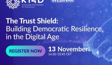 Webinar - Trust and Shield: Building Democratic Resilience in the Digital Age, 13. studenoga 2025. 14:30 sati