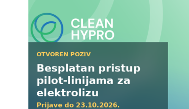 CLEANHYPRO otvorio poziv: besplatan pristup pilot-linijama za testiranje elektrolizne tehnologije