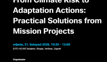 MIP4Adapt webinar: od procjene klimatskog rizika do konkretnih mjera prilagodbe – 21. listopada 2026.