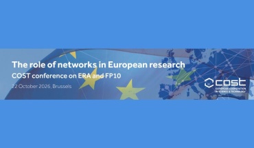 „COST Conference 2026 – The role of networks in European research“ - 22. listopada 2026.