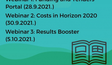 Webinari o novostima na mrežnoj stranici Funding and Tenders Portal, o troškovima osoblja u programu Obzor 2020, te o platformi Results Booster