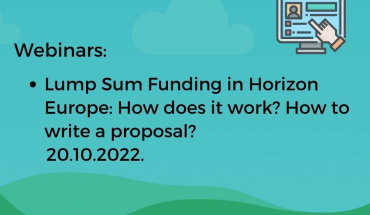 Webinar o jednokratnom financiranju u programu Obzor Europa