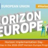Horizon Implementation Day – novosti u radnom programu Obzora Europa 2026. – 2027.