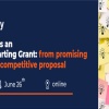 Virtualna radionica - ERC Starting Grant