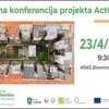 Završna konferencija projekta ActGREEN, 23. 4. 2026. - Aktiviranje zelenih dvorišta za ugljičnu neutralnost