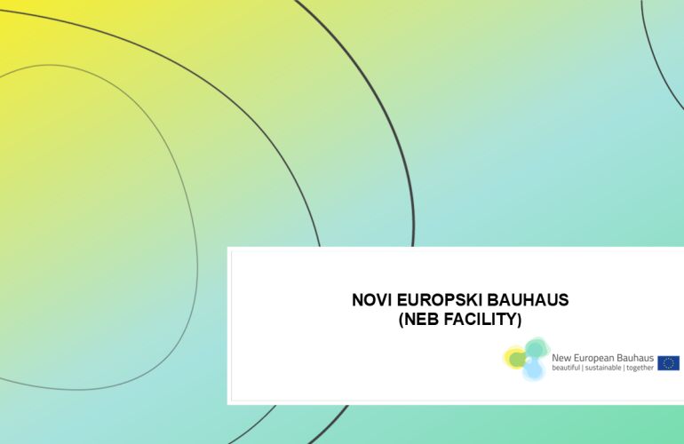 Otvoreni poziv za New European Bauhaus Facility u programu Obzor Europa za 2026. godinu