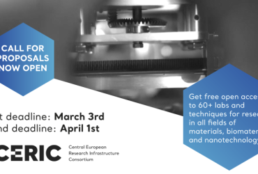Otvoren poziv CERIC-ERIC-a za pristup integriranim multidisciplinarnim objektima za materijale i biomaterijale