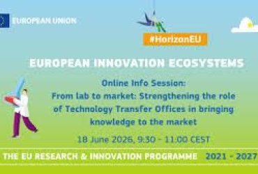 Otvoren novi EIE natječaj „Od laboratorija do tržišta: Jačanje uloge ureda za prijenos tehnologije u prenošenju znanja na tržište” (HORIZON-EIE-2026-03-CONNECT-01)