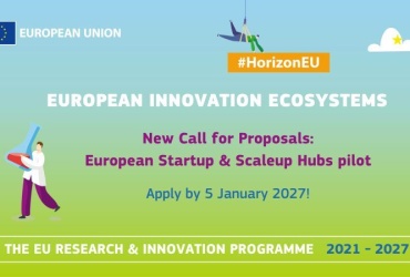 Otvoren novi EIE natječaj: European Startup and Scaleup Hubs