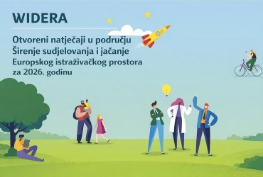 Otvoreni natječaji u području Širenje sudjelovanja i jačanje Europskog istraživačkog prostora za 2026. godinu.